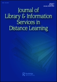 Cover image for Journal of Library & Information Services in Distance Learning, Volume 10, Issue 3-4, 2016