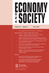 Cover image for Economy and Society, Volume 43, Issue 4, 2014
