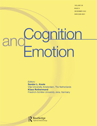 Cover image for Cognition and Emotion, Volume 36, Issue 8, 2022