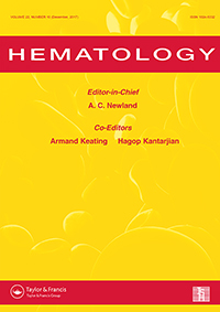 Cover image for Hematology, Volume 22, Issue 10, 2017