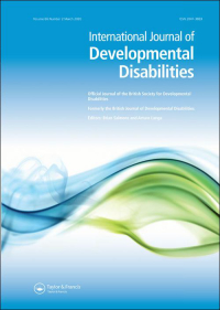 Cover image for International Journal of Developmental Disabilities, Volume 59, Issue 2, 2013