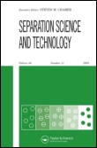 Cover image for Separation Science and Technology, Volume 42, Issue 13, 2007