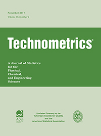 Cover image for Technometrics, Volume 59, Issue 4, 2017