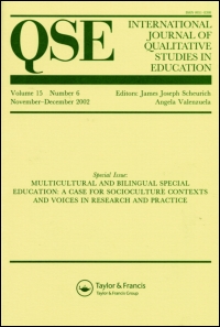 Cover image for International Journal of Qualitative Studies in Education, Volume 30, Issue 10, 2017