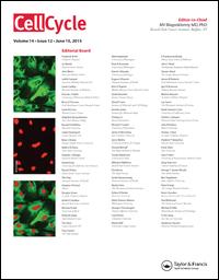 Cover image for Cell Cycle, Volume 14, Issue 6, 2015