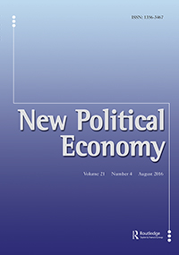 Cover image for New Political Economy, Volume 21, Issue 4, 2016