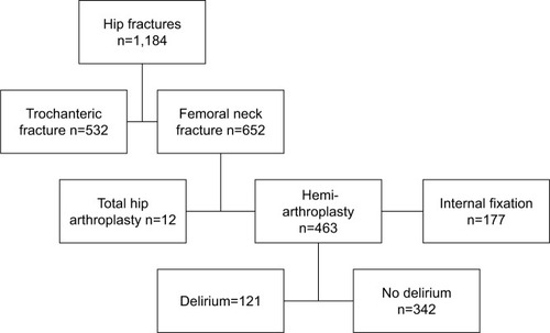 Figure 1 Flow chart of included patients.
