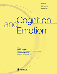 Cover image for Cognition and Emotion, Volume 30, Issue 2, 2016