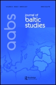Cover image for Journal of Baltic Studies, Volume 19, Issue 1, 1988