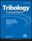 Cover image for Tribology Transactions, Volume 39, Issue 3, 1996