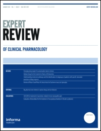 Cover image for Expert Review of Clinical Pharmacology, Volume 11, Issue 9, 2018