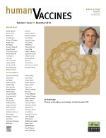 Cover image for Human Vaccines & Immunotherapeutics, Volume 6, Issue 11, 2010