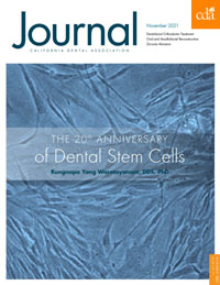 Cover image for Journal of the California Dental Association, Volume 49, Issue 11, 2021