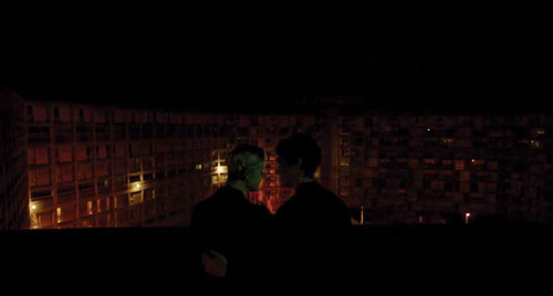 Figure 12. Park Hill by night—snapshot from “How to talk to girls at parties” (2014) by John Cameron Mitchell. Available at https://a24films.com/films/how-to-talk-to-girls-at-parties.