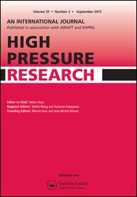 Cover image for High Pressure Research, Volume 16, Issue 5-6, 2000