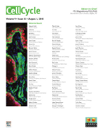 Cover image for Cell Cycle, Volume 9, Issue 15, 2010