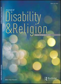 Cover image for Journal of Disability & Religion, Volume 20, Issue 4, 2016