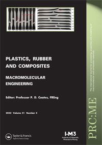 Cover image for Plastics, Rubber and Composites, Volume 51, Issue 4, 2022