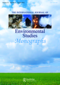 Cover image for International Journal of Environmental Studies, Volume 73, Issue 4, 2016