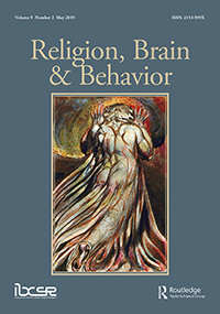 Cover image for Religion, Brain & Behavior, Volume 9, Issue 2, 2019