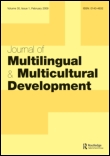 Cover image for Journal of Multilingual and Multicultural Development, Volume 33, Issue 3, 2012