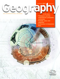 Cover image for Geography, Volume 96, Issue 2, 2011