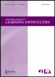 Cover image for Australian Journal of Learning Difficulties, Volume 15, Issue 1, 2010