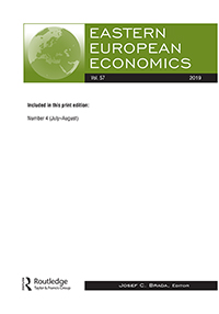 Cover image for Eastern European Economics, Volume 57, Issue 4, 2019