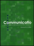 Cover image for Communicatio, Volume 22, Issue 2, 1996