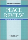 Cover image for Peace Review, Volume 25, Issue 1, 2013