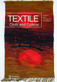 Cover image for TEXTILE, Volume 16, Issue 3, 2018