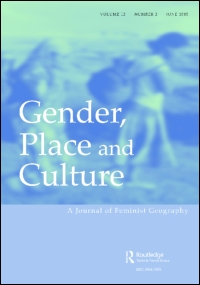 Cover image for Gender, Place & Culture, Volume 24, Issue 6, 2017