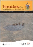 Cover image for Transactions of the Royal Society of South Africa, Volume 67, Issue 2, 2012