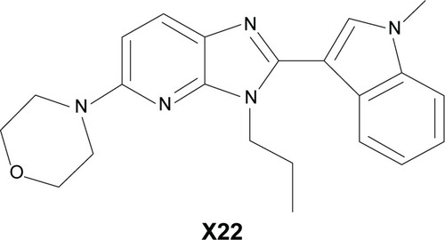 Figure 1 The chemical structure of X22.