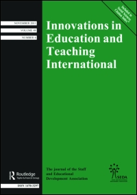 Cover image for Innovations in Education and Teaching International, Volume 14, Issue 1, 1977