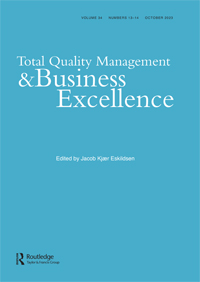 Cover image for Total Quality Management & Business Excellence, Volume 34, Issue 13-14, 2023