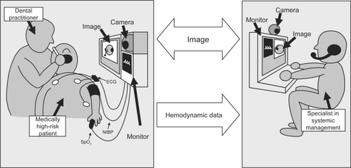 Figure 1 Diagram of remote online hemodynamic monitoring systems.