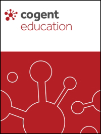 Cover image for Cogent Education, Volume 5, Issue 1, 2018