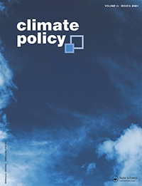 Cover image for Climate Policy, Volume 21, Issue 6, 2021