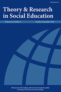 Cover image for Theory & Research in Social Education, Volume 46, Issue 4, 2018