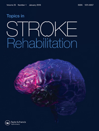 Cover image for Topics in Stroke Rehabilitation, Volume 25, Issue 1, 2018