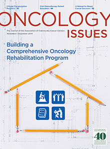 Cover image for Oncology Issues, Volume 29, Issue 6, 2014