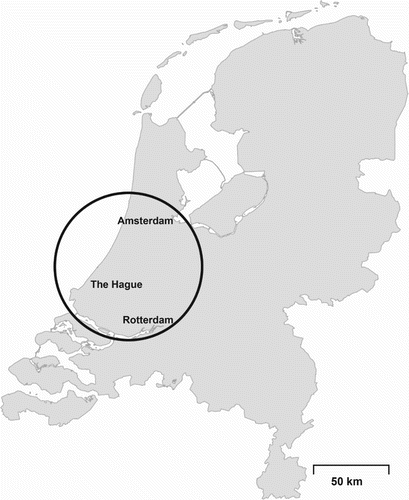 Figure 4. Dyke Ring 14: Central Holland. Source: Priemus (Citation2010).