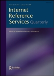 Cover image for Internet Reference Services Quarterly, Volume 19, Issue 3-4, 2014