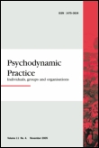 Cover image for Psychodynamic Practice, Volume 10, Issue 3, 2004