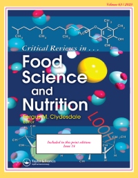 Cover image for Critical Reviews in Food Science and Nutrition, Volume 63, Issue 14, 2023