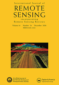 Cover image for International Journal of Remote Sensing, Volume 41, Issue 24, 2020
