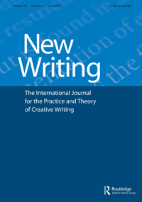 Cover image for New Writing, Volume 12, Issue 2, 2015