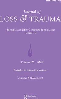 Cover image for Journal of Loss and Trauma, Volume 25, Issue 8, 2020