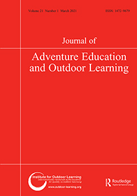 Cover image for Journal of Adventure Education and Outdoor Learning, Volume 21, Issue 1, 2021